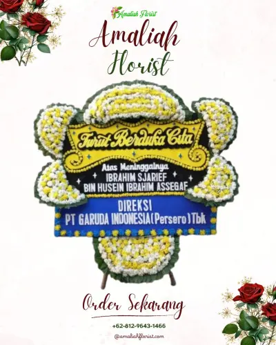 Papan Bunga Duka di Salamdarma