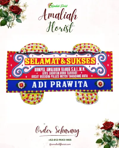Karangan Bunga Ucapan Selamat di Salamdarma
